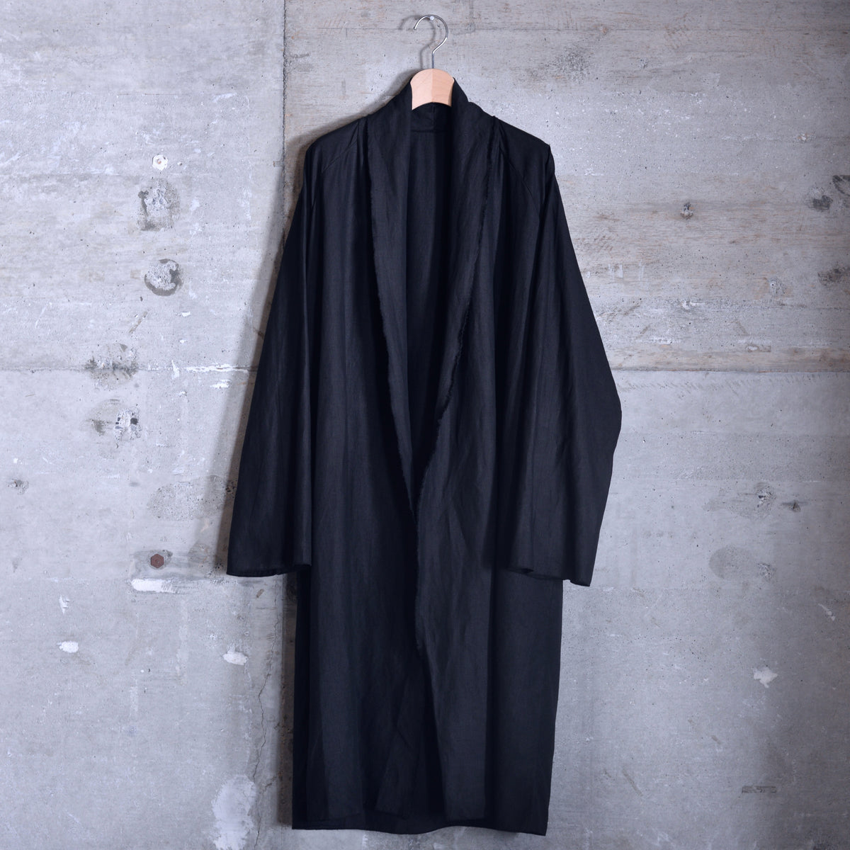 MITTAN シルク藍ロング羽織 Size2 9d85c26ab8deb850f717966636c7f0
