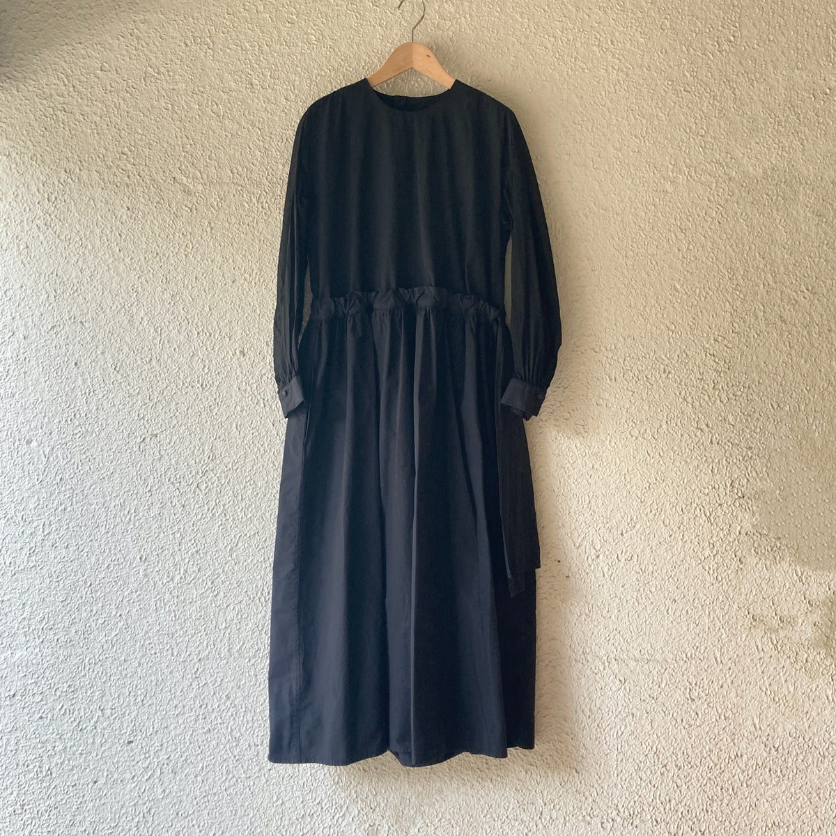 COSMIC WONDER｜21CW17328｜Organic cotton broadcloth farmer dress