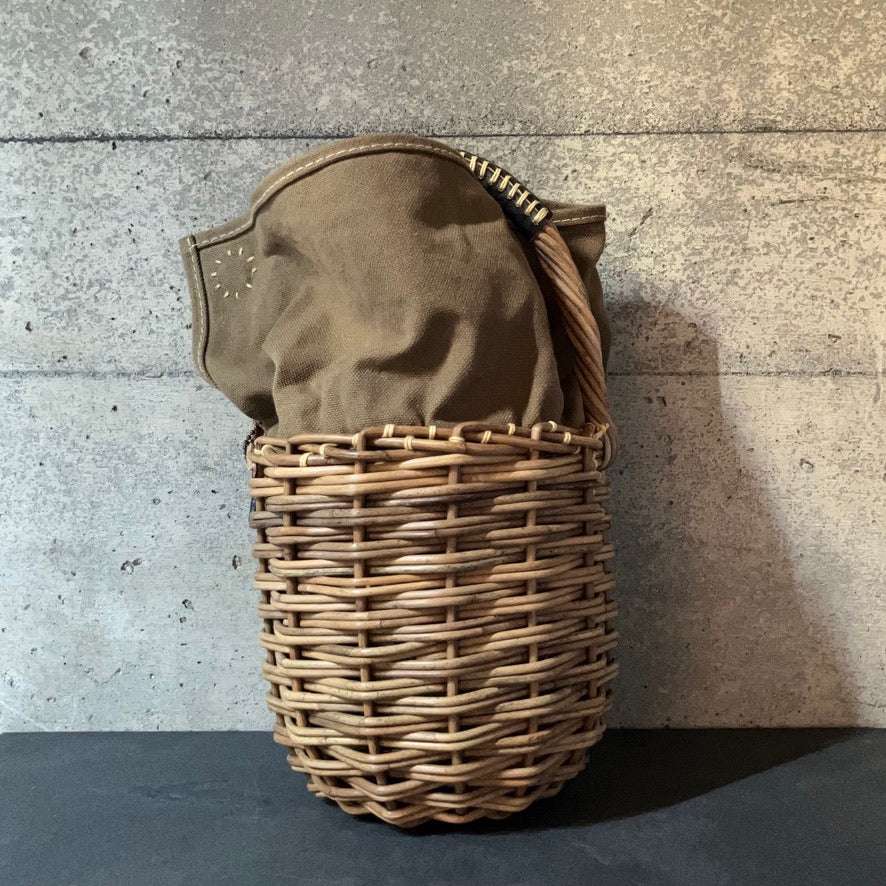 ebagos｜ウィング ラウンド バスケット｜24AW#14603 BE
