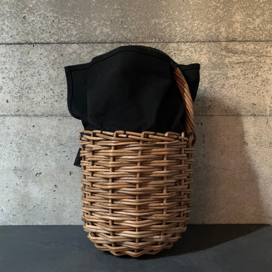 ebagos ブライドル・ウィングラウンドバスケット BLACK エバゴス ebagos ブライドル・ウィングラウンドバスケット BLACK エバゴス