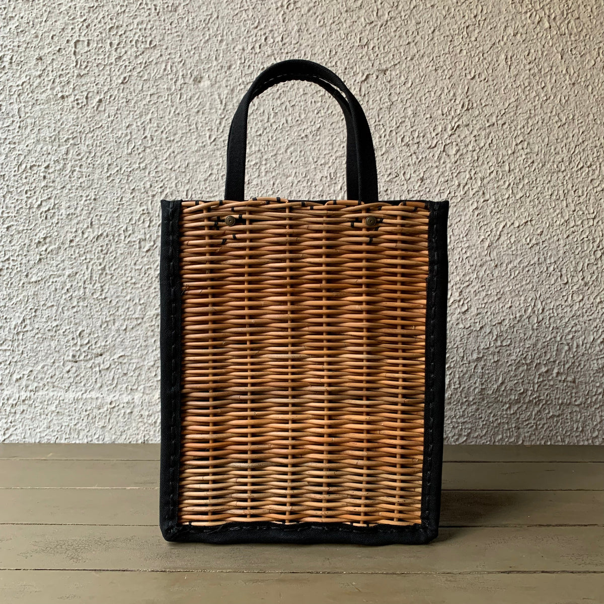 Bbaywaterr様　エバゴス　ミニ　カゴバック　トート ebagos マルシェ・ミニミニ BLACK（定番トート マスコットミニ