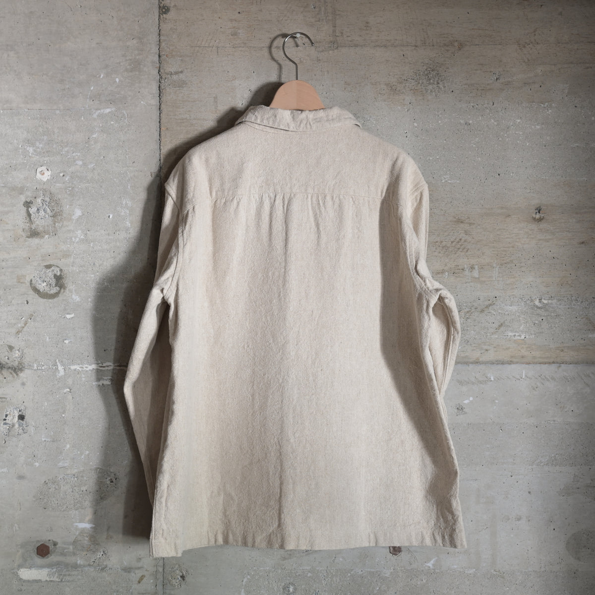 MITTAN｜JK-76｜亜麻苧麻絹シャツジャケット｜生成 – Roundabout
