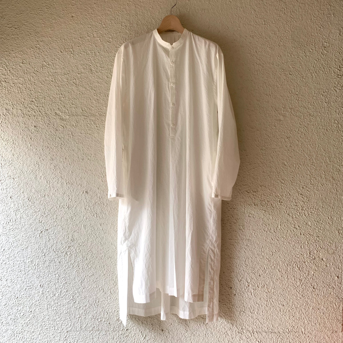 klause｜クロイゼ｜L-S Pull-over shirts ｜Long Length ｜white