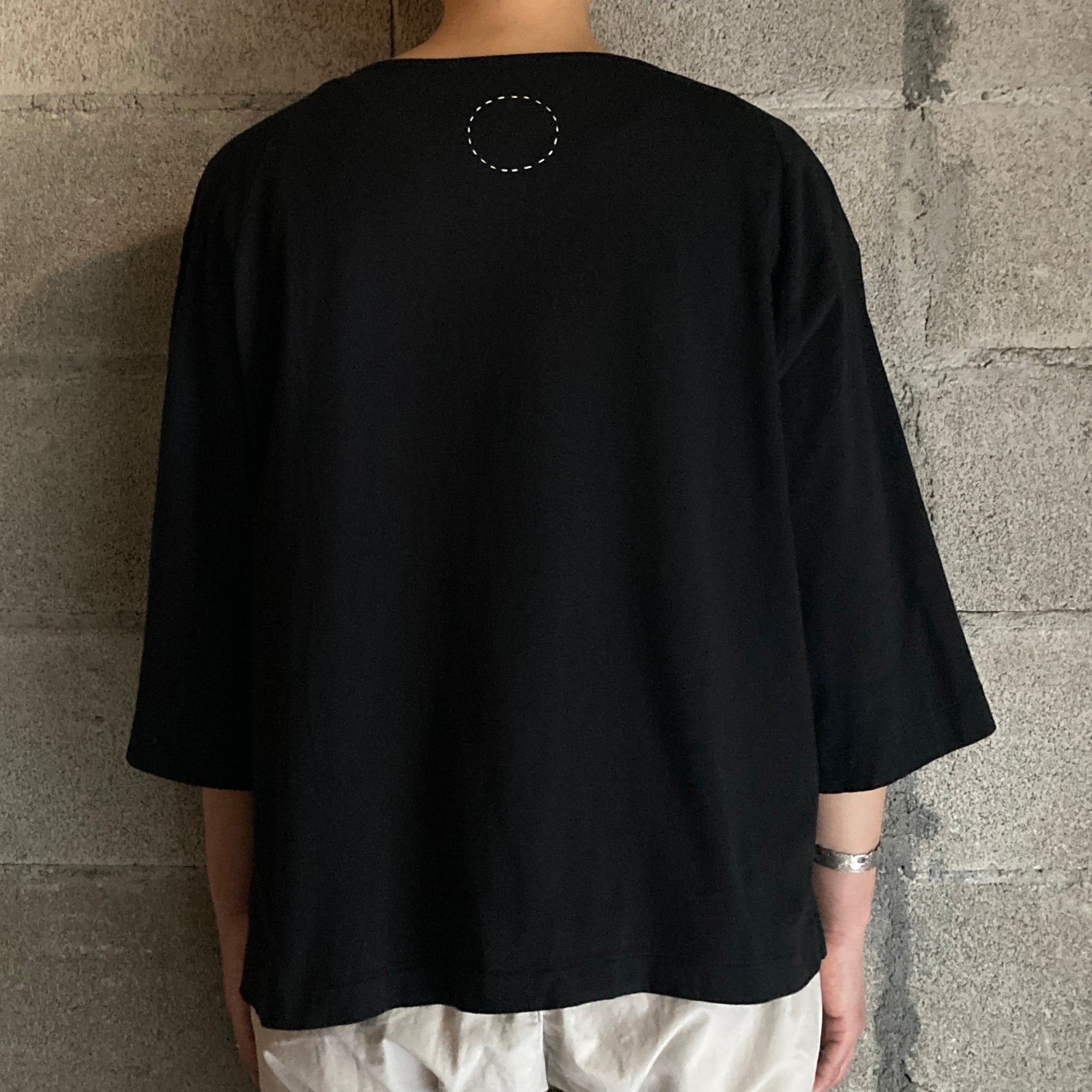 COSMIC WONDER｜19CW02059｜Tangis cotton t-shirt collection｜Black