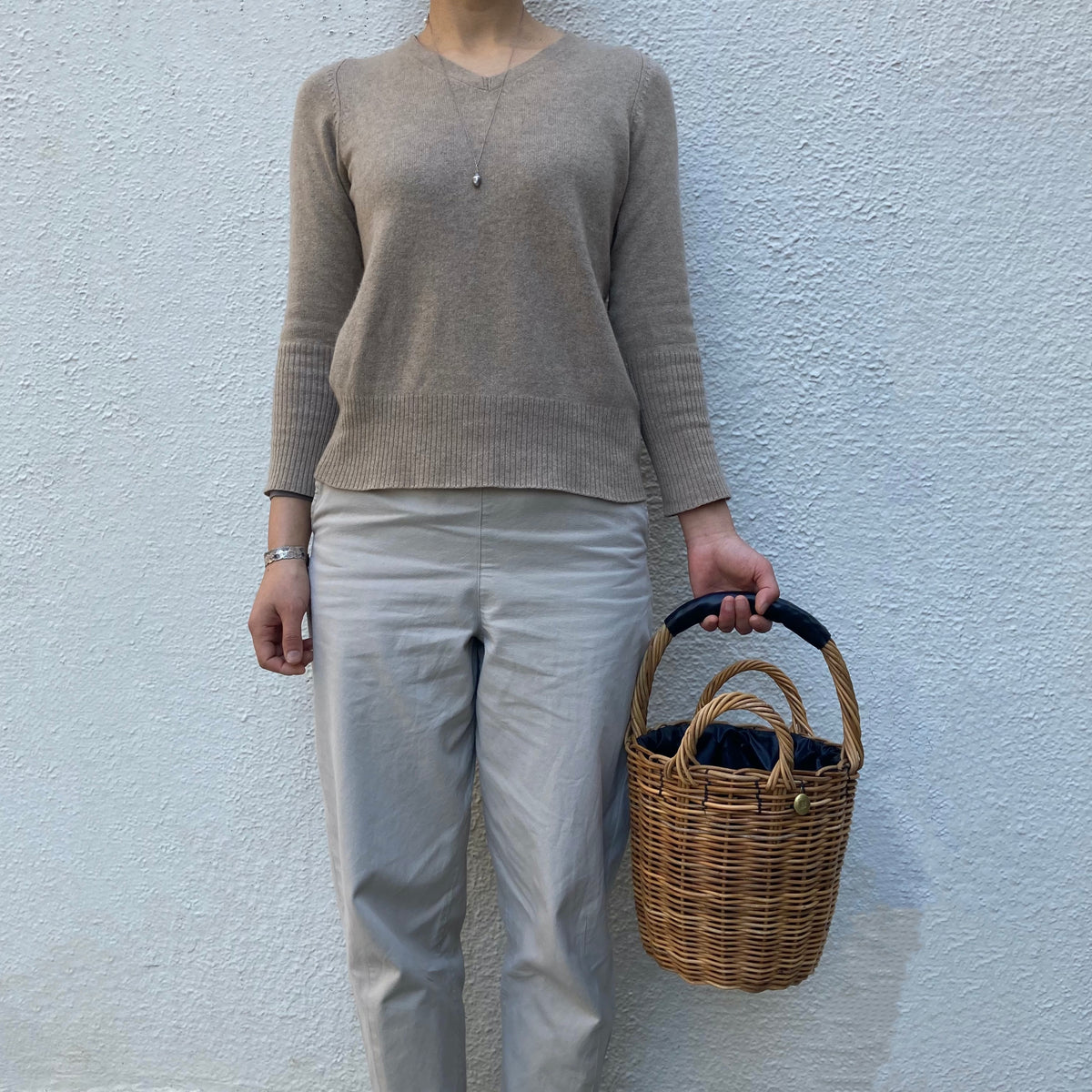 ebagos｜オカイモノカゴ・3ハンドル｜23SS #43536｜BK