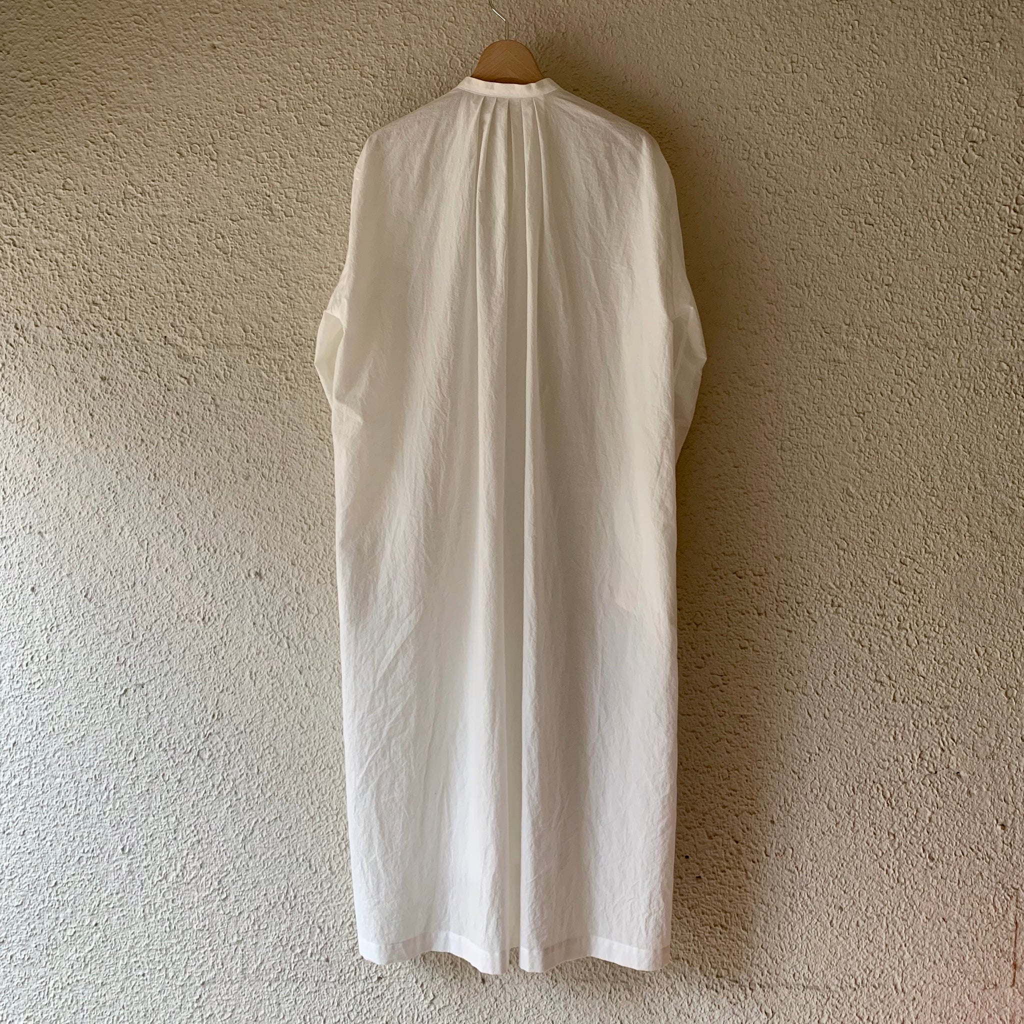 klause｜クロイゼ｜L-S Pull-over shirts ｜Long　Length ｜white(femme)