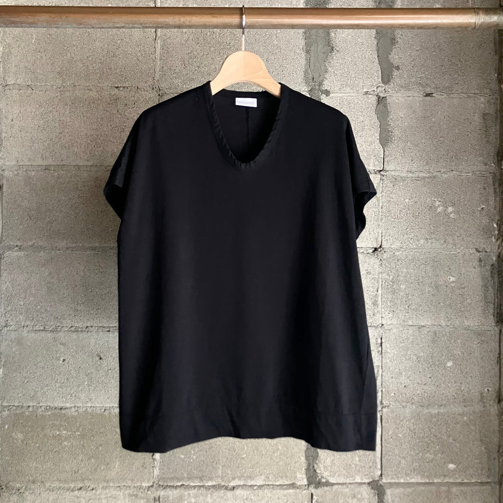 NO CONTROL AIR｜コットンポーラル天竺｜LE_NC1204T0｜NOBFT｜Black