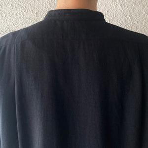 FUJITO｜Officer  Shirts｜Black《Roundabout別注》