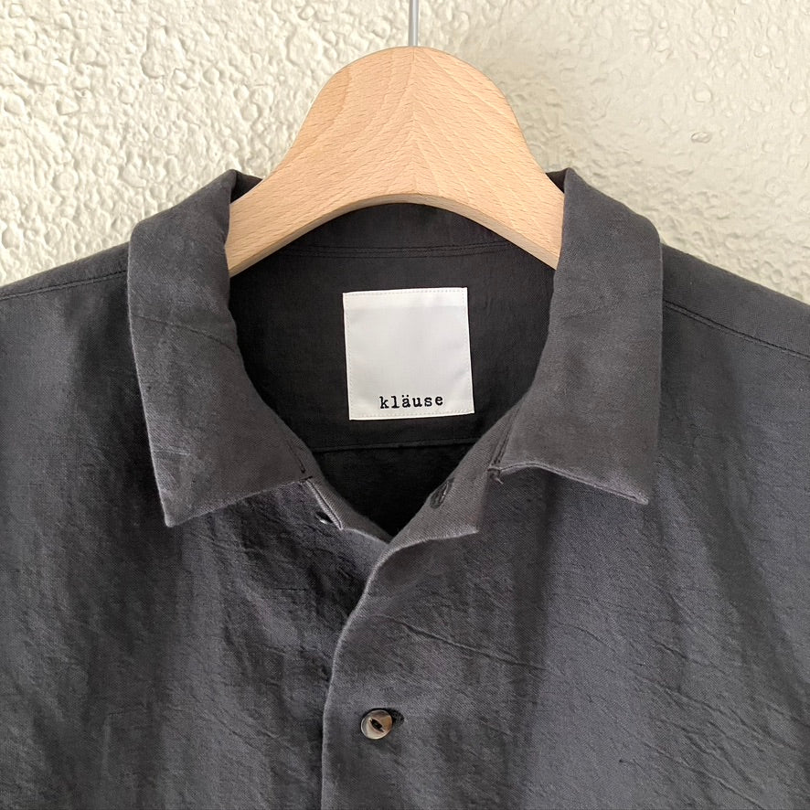 klause｜クロイゼ｜Open-Necked Work Shirts｜Gray