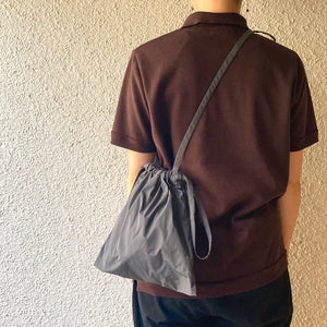 formuniform｜フォームユニフォーム｜ Drawstring Bag with Strap SS｜Grey