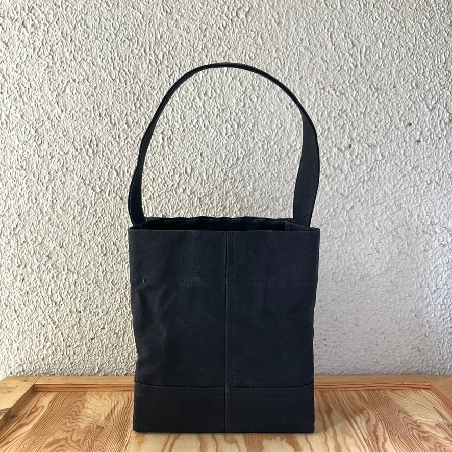 ebagos｜ キャンバス・ワンハンドル トートM｜25AW #15610｜BK