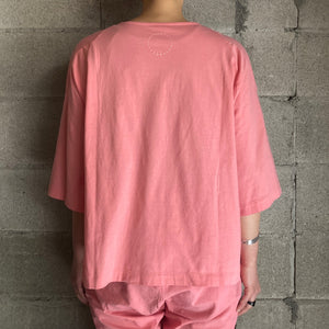 COSMIC WONDER｜19CW02059｜Tangis cotton t-shirt collection｜Peach jade