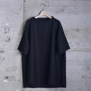 MITTAN｜SH-134｜大麻プルオーバー 高密度 ｜黒