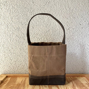 ebagos｜ キャンバス・ワンハンドル トートM｜25AW #15610｜BEKA