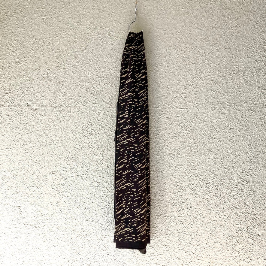 mills shawl｜Sparkle｜charcoal