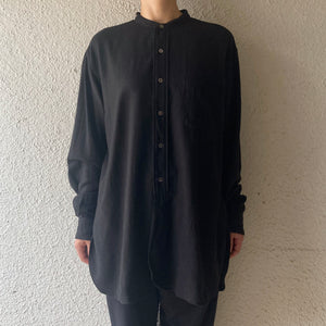 FUJITO｜Officer  Shirts｜Black《Roundabout別注》