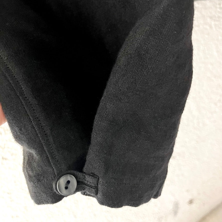 klause | クロイゼ | C.S.P.O shirts｜黒 天日干しリネン
