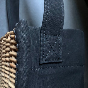 ebagos｜ キャンバス・ワンハンドル トートM｜25AW #15610｜BK