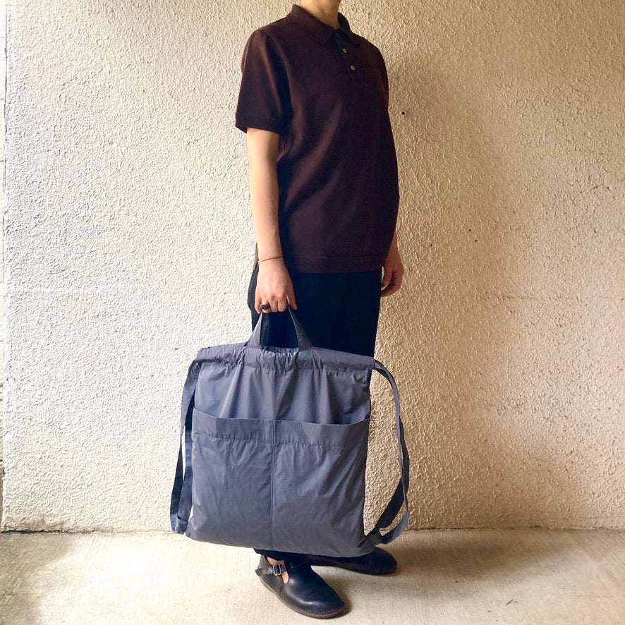formuniform｜フォームユニフォーム｜Drawstring Backpack｜Grey