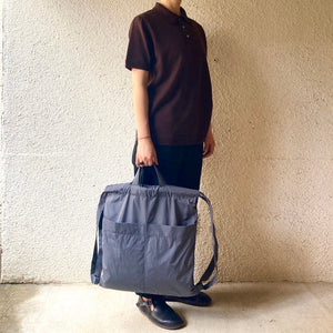 formuniform｜フォームユニフォーム｜Drawstring Backpack｜Grey