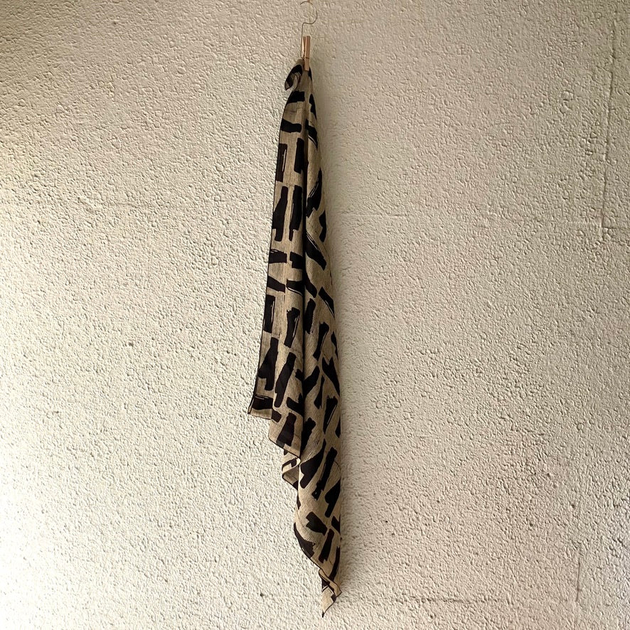 mills scarf｜Branch｜stripe