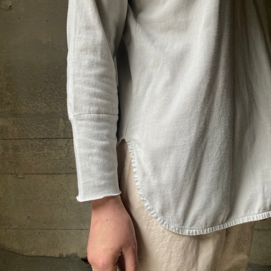 COSMIC WONDER｜02R03001｜Organic cotton long sleeve pullover ｜Jade