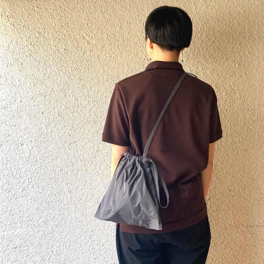 formuniform｜フォームユニフォーム｜ Drawstring Bag with Strap SS｜Grey