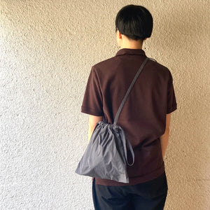 formuniform｜フォームユニフォーム｜ Drawstring Bag with Strap SS｜Grey