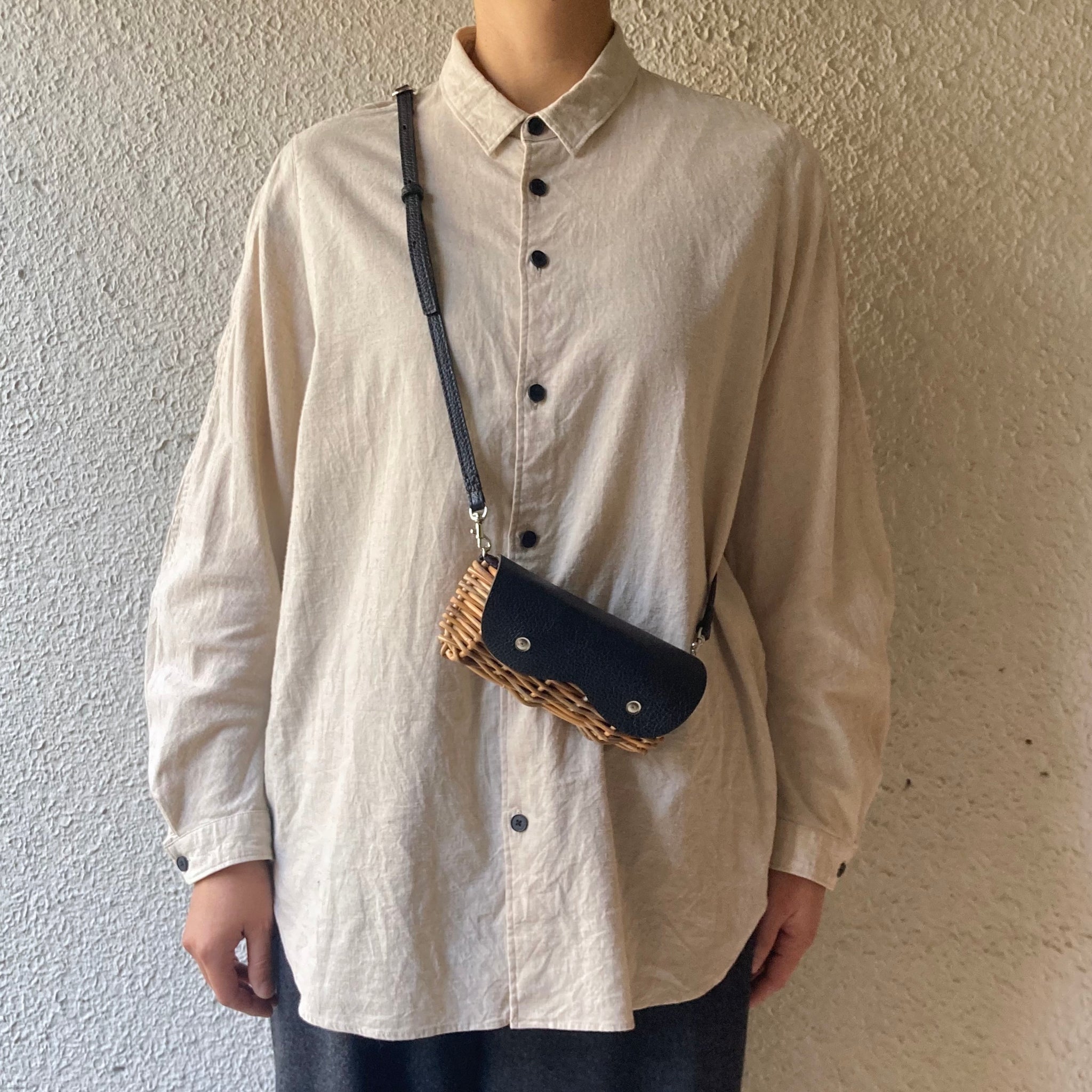 ebagos｜メガネケース｜25AW #40626｜BK