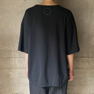 COSMIC WONDER｜03R02001｜Organic cotton t-shirt ｜Black