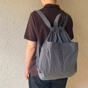 formuniform｜フォームユニフォーム｜Drawstring Backpack｜Grey