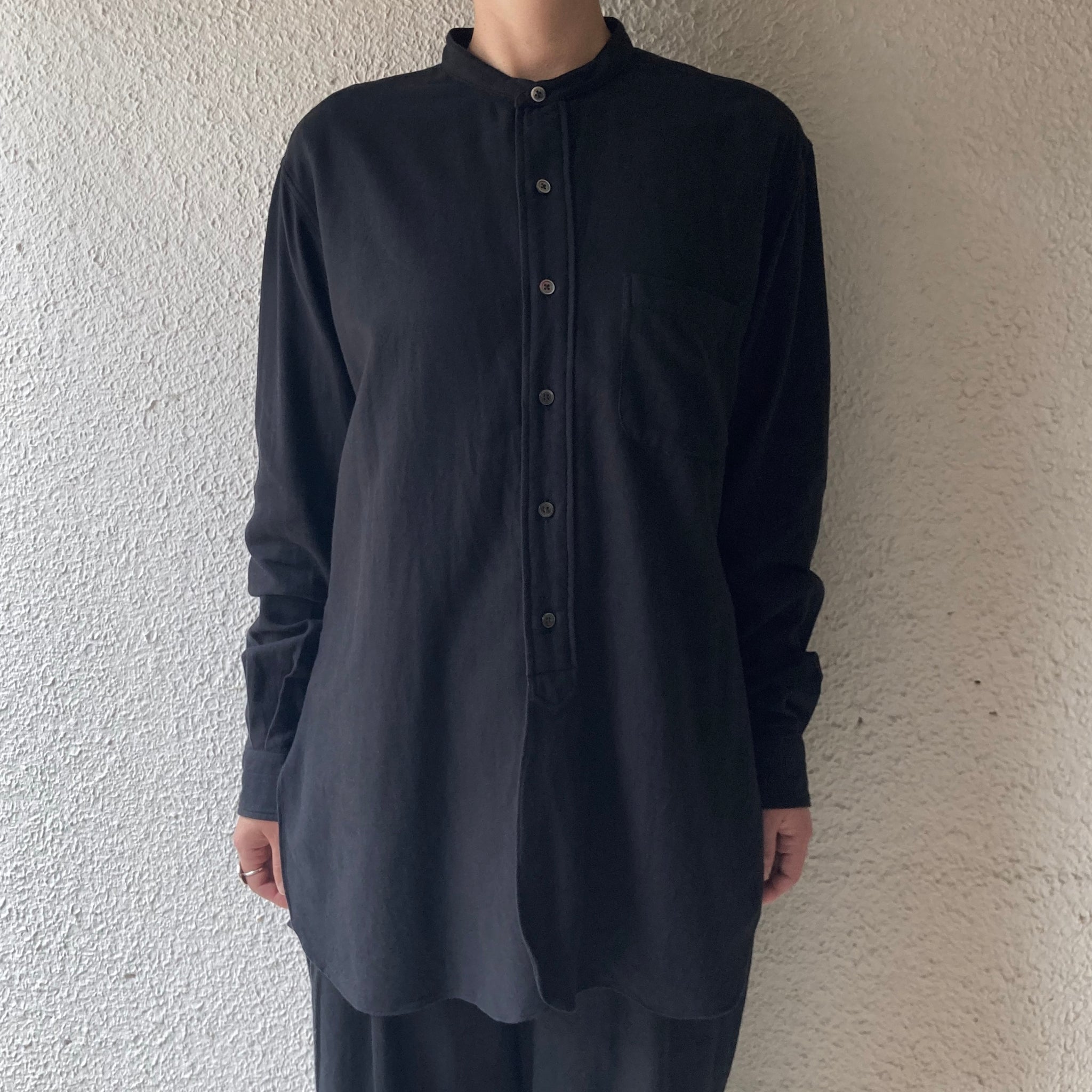 FUJITO｜Officer  Shirts｜Black《Roundabout別注》