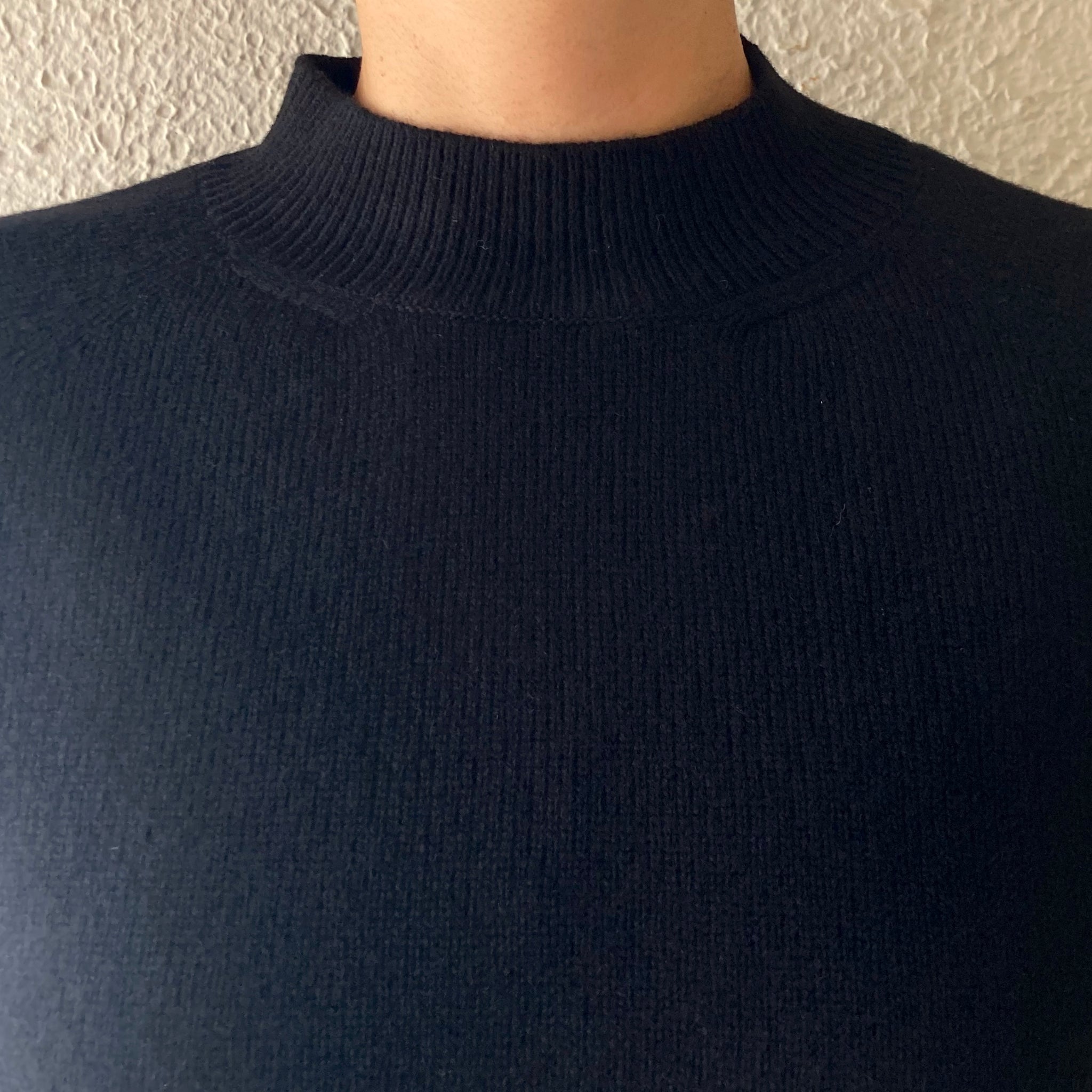 COSMIC WONDER｜22CW41035｜タスマニアウール セーター｜Black