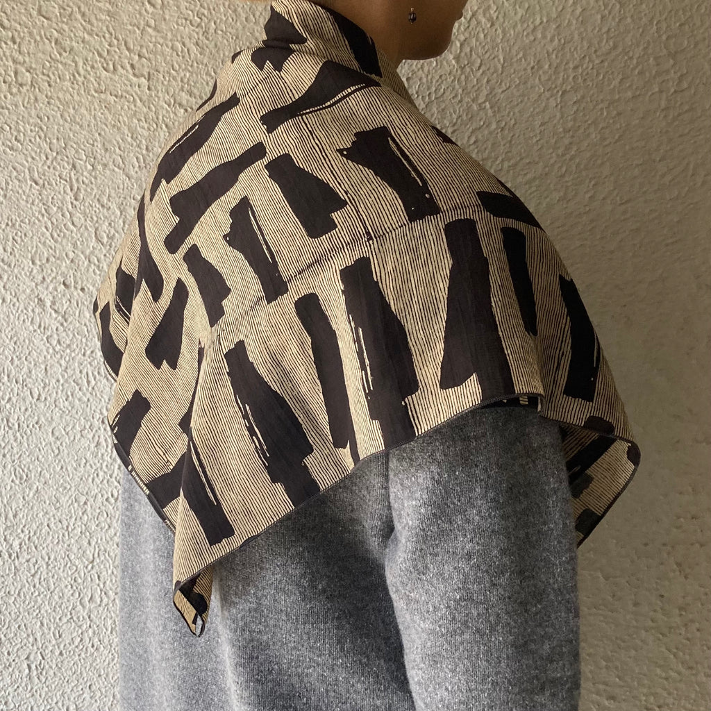 mills scarf｜Branch｜stripe