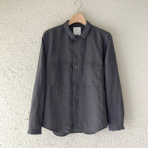 klause｜クロイゼ｜Open-Necked Work Shirts｜Gray