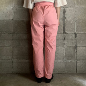 COSMIC WONDER｜20CW11122｜Suvin cotton broadcloth wrapped pants｜Peach Jade