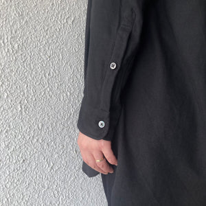 FUJITO｜Officer  Shirts｜Black《Roundabout別注》