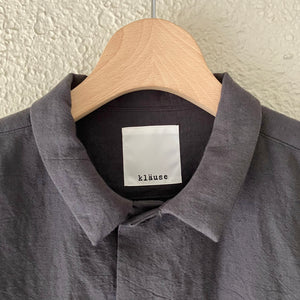klause｜クロイゼ｜Open-Necked Work Shirts｜Gray