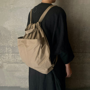 formuniform｜フォームユニフォーム｜Drawstring Backpack｜Taupe