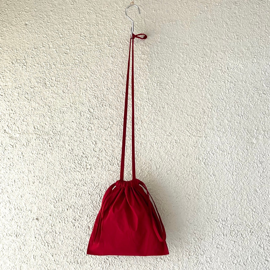 formuniform｜フォームユニフォーム｜ Drawstring Bag with Strap SS｜Red