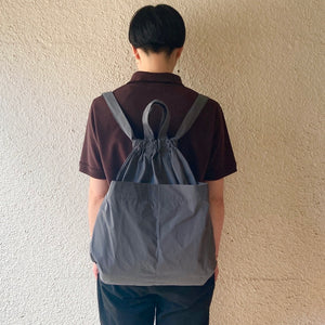 formuniform｜フォームユニフォーム｜Drawstring Backpack｜Grey