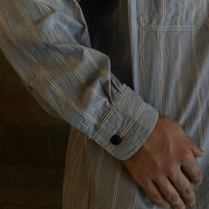 FUJITO｜BS  Work Shirt｜Blue Stripe