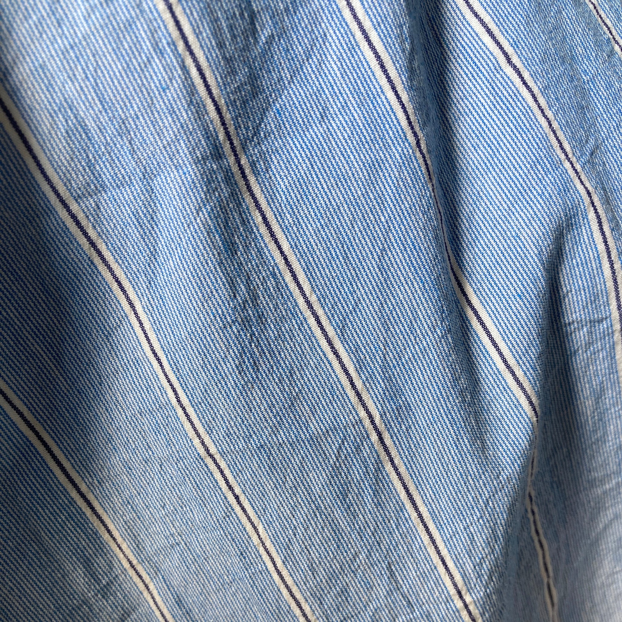 FUJITO｜BS  Work Shirt｜Blue Stripe