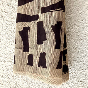 mills shawl｜Branch｜stripe