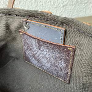 ebagos|スウィート・P・バスケット リネンかぶせ|23AW #13601|KA ebagos|スウィート・P・バスケット リネンかぶせ|23AW #13601|KA