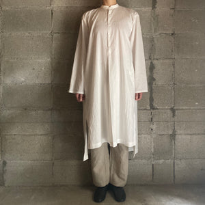 klause｜クロイゼ｜L-S Pull-over shirts ｜Long　Length ｜white(femme)