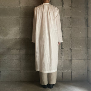 klause｜クロイゼ｜L-S Pull-over shirts ｜Long　Length ｜white(femme)