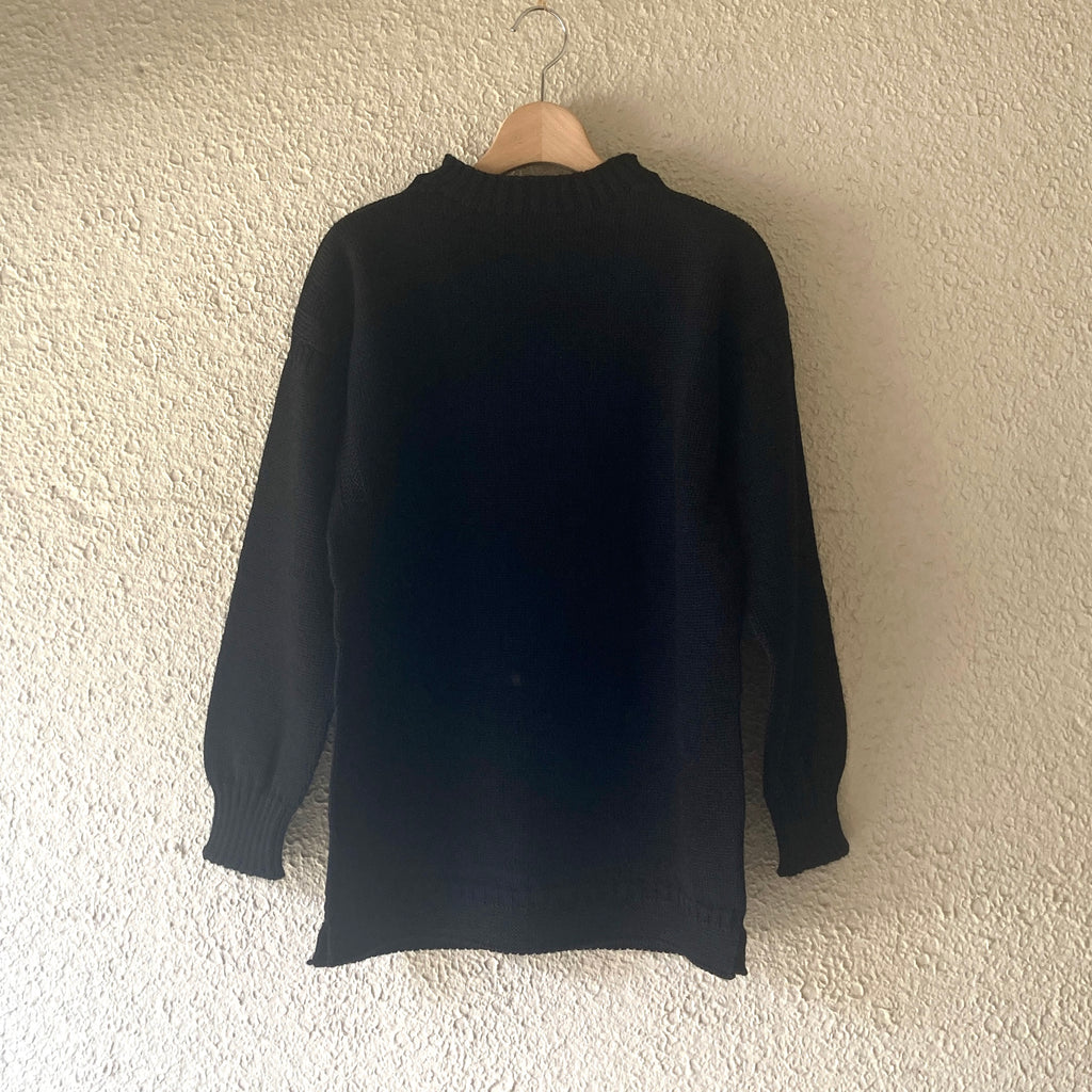 Guernsey Woollens｜ガンジーウーレンズ｜Guernsey　Traditional｜Black