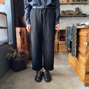 MITTAN｜PT-92｜亜麻苧麻ワイド｜黒