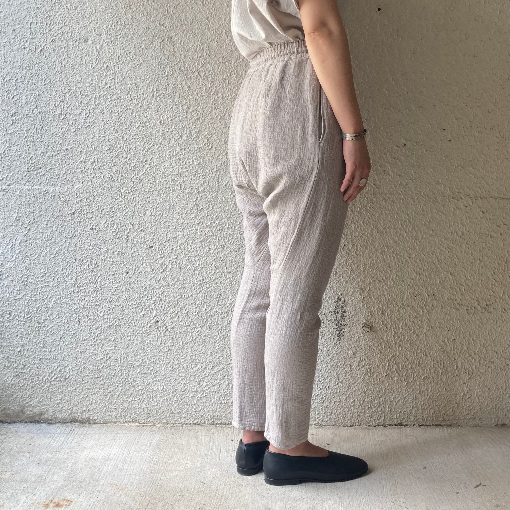 COSMIC WONDER｜22CW11130｜フラワーオブライフさしこ “Tattuke” パンツ｜Violet Ash
